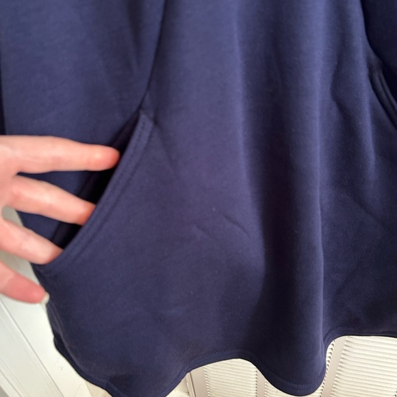 Free People Beach Marguerite Navy Pullover blazer - Picture 6 of 8